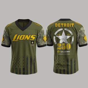 Lions x US ARMY 250th Birthday Jersey
