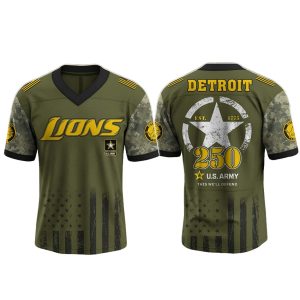 Lions x US ARMY 250th Birthday Jersey