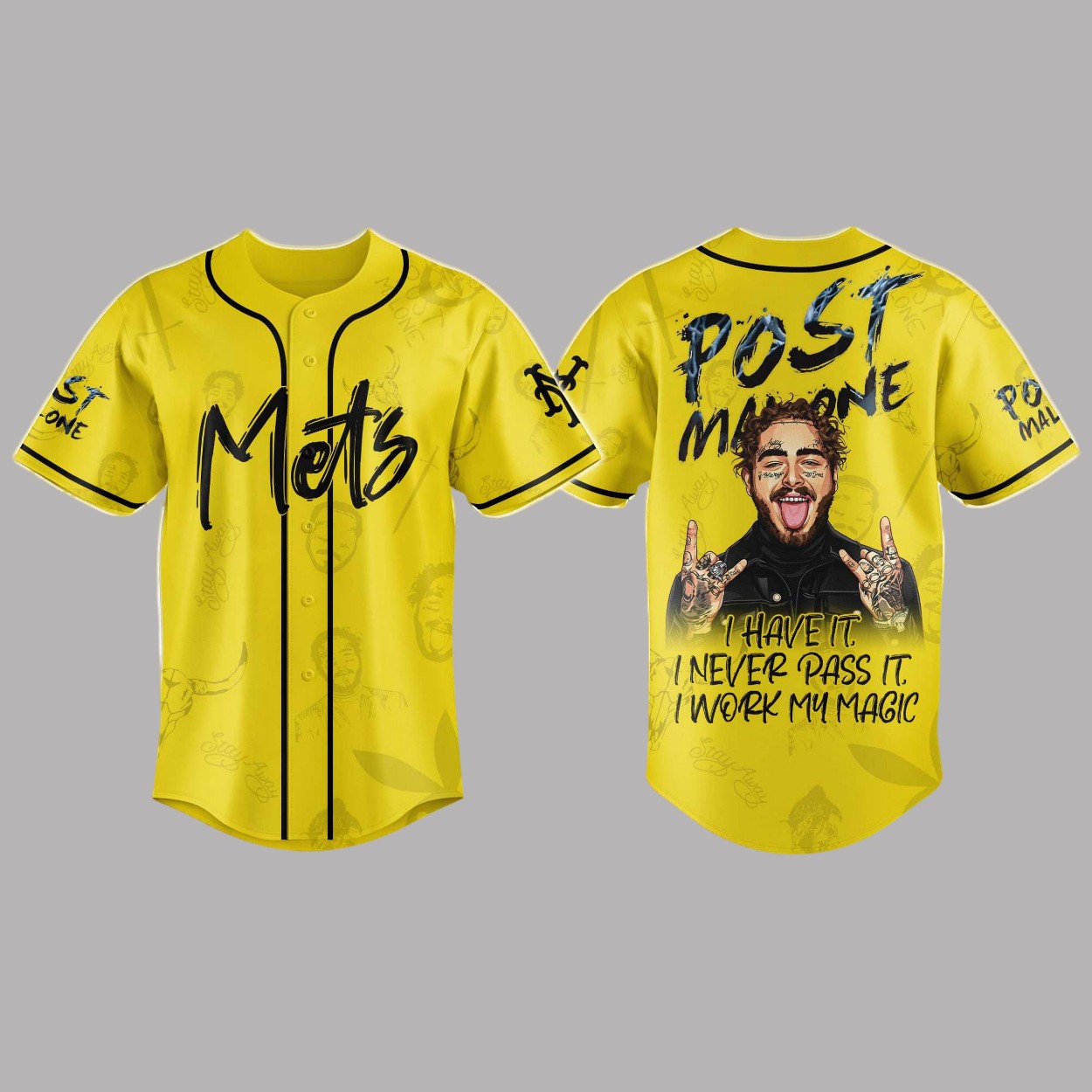 Mets x Post Malone Tour Jersey 2025 Mets x Post Malone Tour Jersey 2025