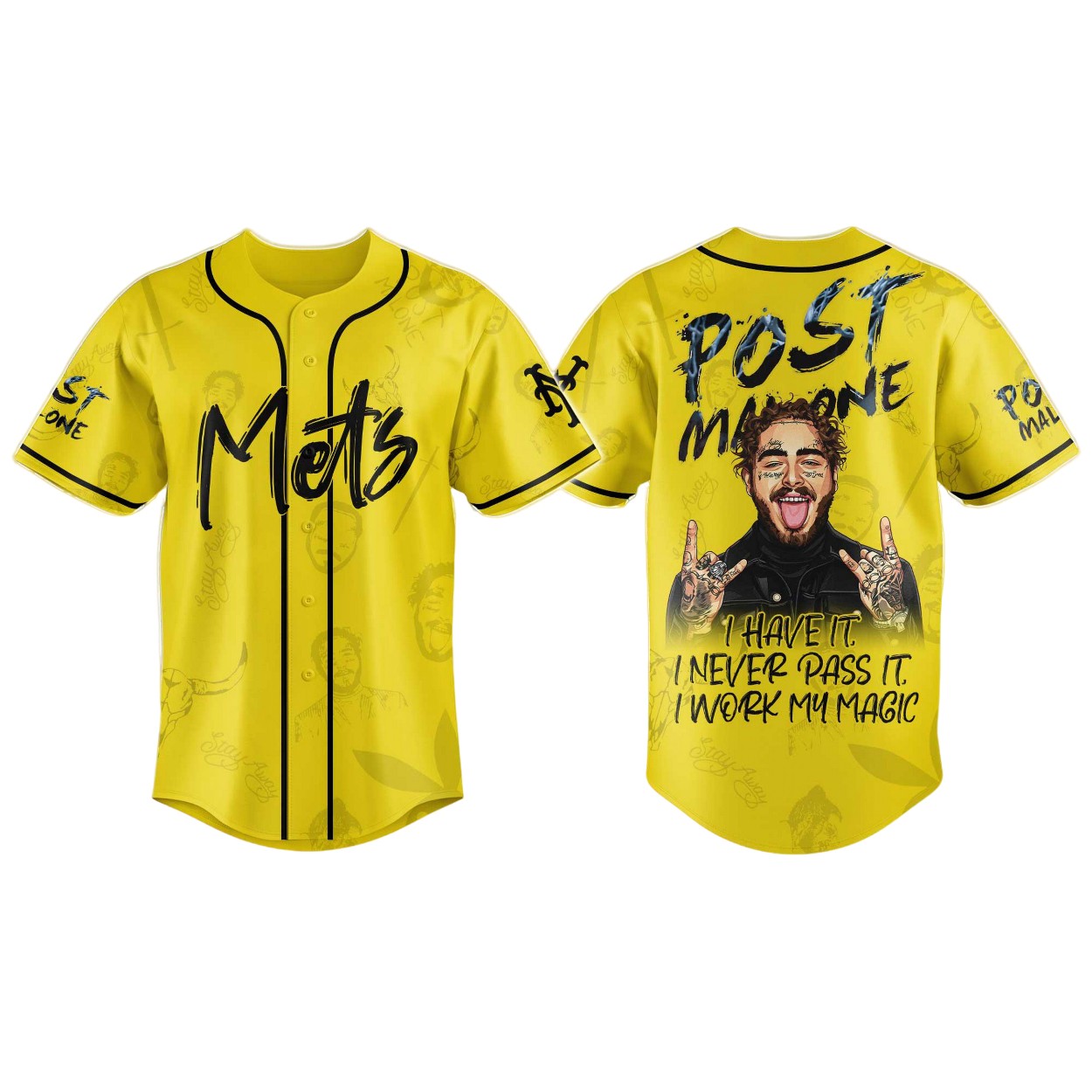 Mets x Post Malone Tour Jersey 2025 Mets x Post Malone Tour Jersey 2025