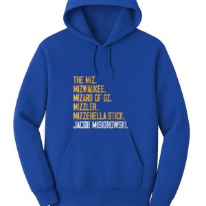Milwaukee Miz Jacob Misiorowski Blue T Shirt
