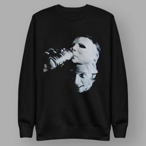 Nick Castle Michael Myers Drinking Dr Pepper Shirt