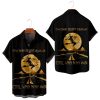 Everyday Is Halloween Vampire Pumpkin Skull Print Casual Shirt