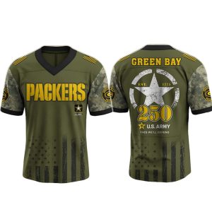 Packers x US ARMY 250th Birthday Jersey