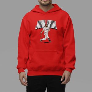 Phillies John Kruk Slugger Swing Shirt 1 Phillies John Kruk Slugger Swing Shirt
