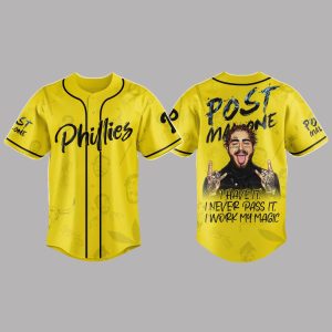 Phillies x Post Malone Tour Jersey 2025