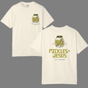 Pickles Jesus Salty And Saved ESTD AD 33 Shirt