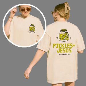 Pickles Jesus Salty And Saved ESTD AD 33 Shirt