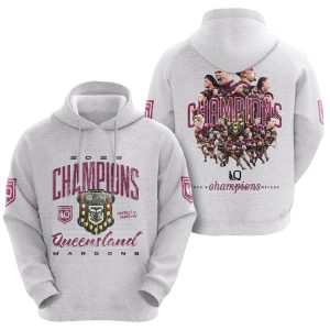 Queensland Maroons 2025 State Of Origin Champions Hoodie