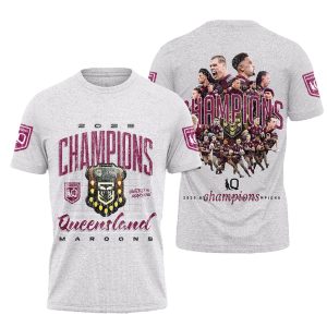 Queensland Maroons 2025 State Of Origin Champions Hoodie