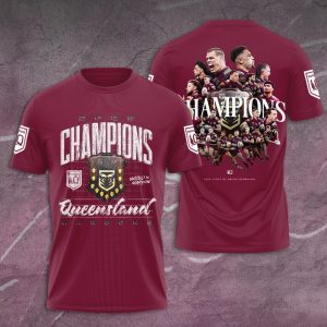 Queensland Maroons 2025 State Of Origin Champions Shirt