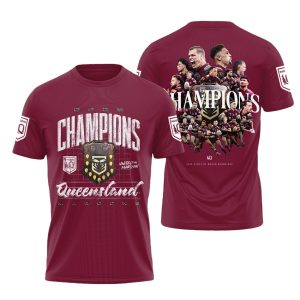 Queensland Maroons 2025 State Of Origin Champions Shirt