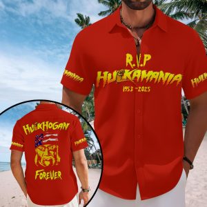 RIP Hulk Hogan 1953-2025 Hawaiian Shirt