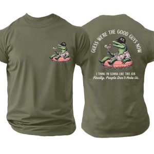 Retro ICE Alligator Alcatraz Guess We're The Good Guys Now Shirt