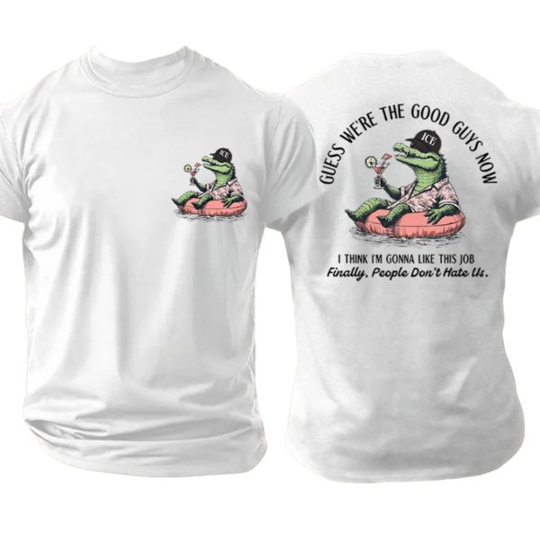 Retro ICE Alligator Alcatraz Guess We’re The Good Guys Now Shirt