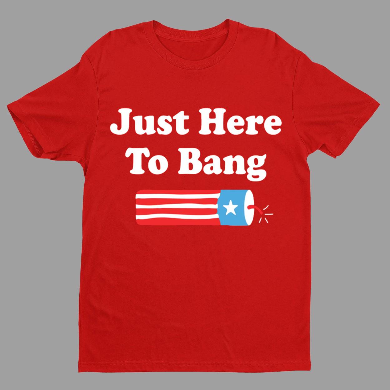 Rex Ryan Just Here To Bang Shirt Rex Ryan Just Here To Bang Shirt
