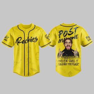 Rockies x Post Malone Tour Jersey 2025