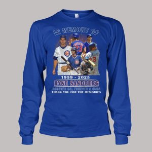 Ryne Sandberg Forever 23 Forever A Cubs Thank You For The Memories Shirt