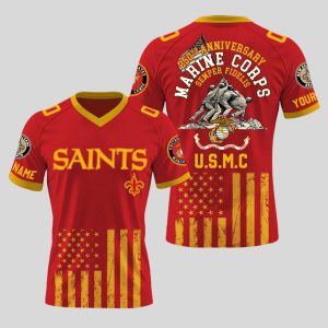 Saints US Marine Corps 250th Anniversary Jersey