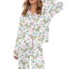 Vintage Wine Bottles Satin Pajama Set