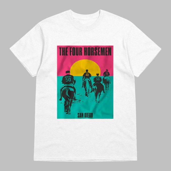 San Diego Baseball Four Horsemen Bullpen Shirt