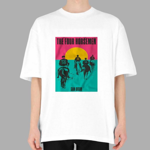 San Diego Baseball Four Horsemen Bullpen Shirt