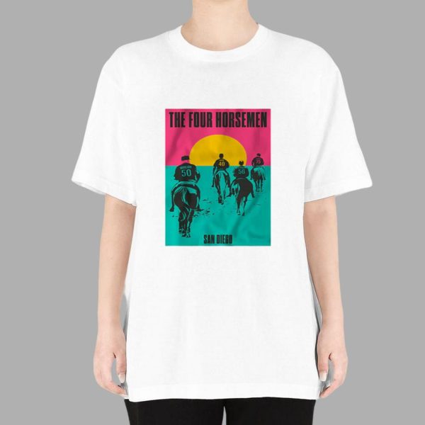 San Diego Baseball Four Horsemen Bullpen Shirt