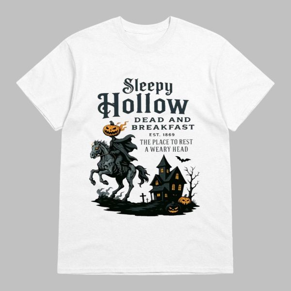 Sleepy Hollow Dead And Breakfast Halloween Shirt