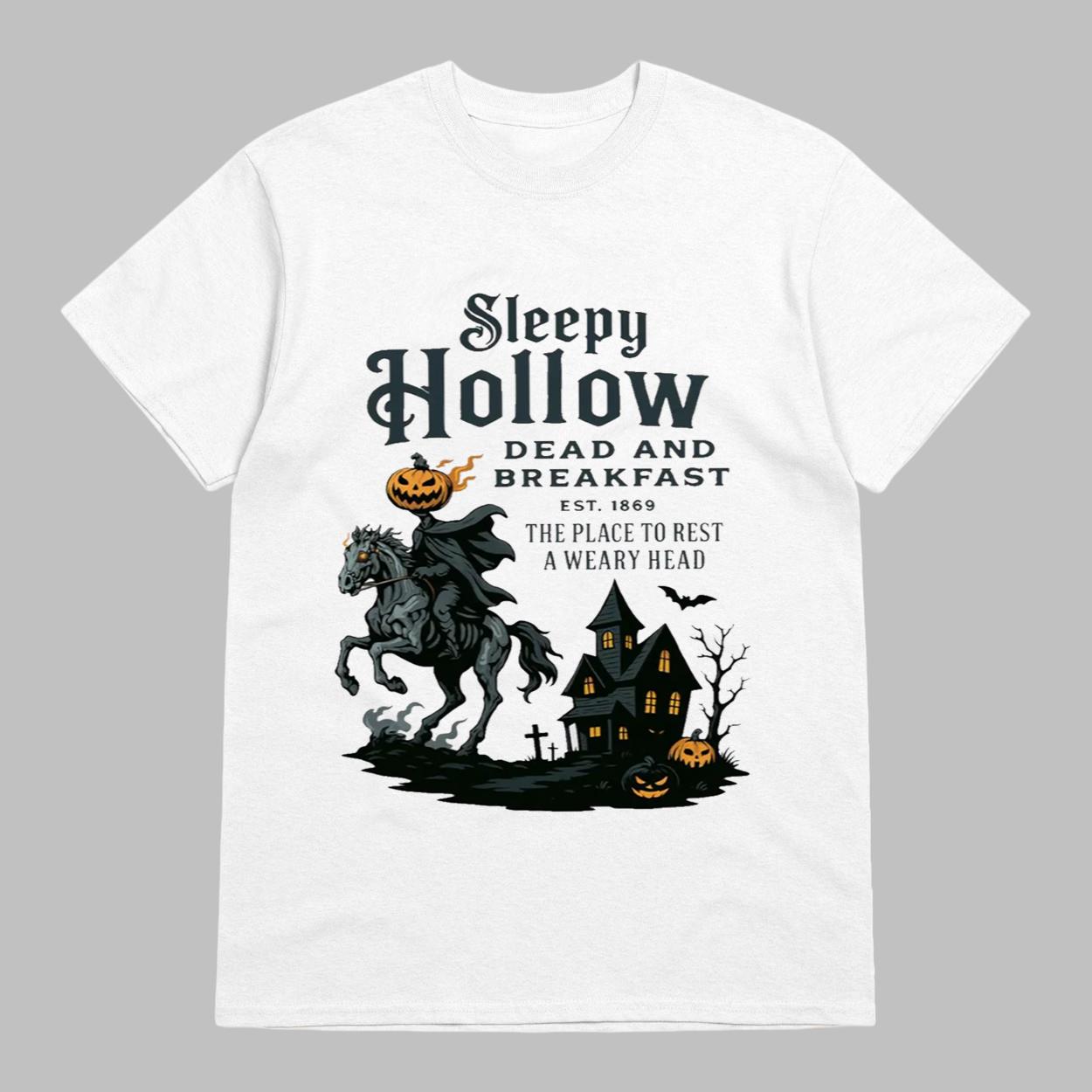 Sleepy Hollow Dead And Breakfast Halloween Shirt Sleepy Hollow Dead And Breakfast Halloween Shirt