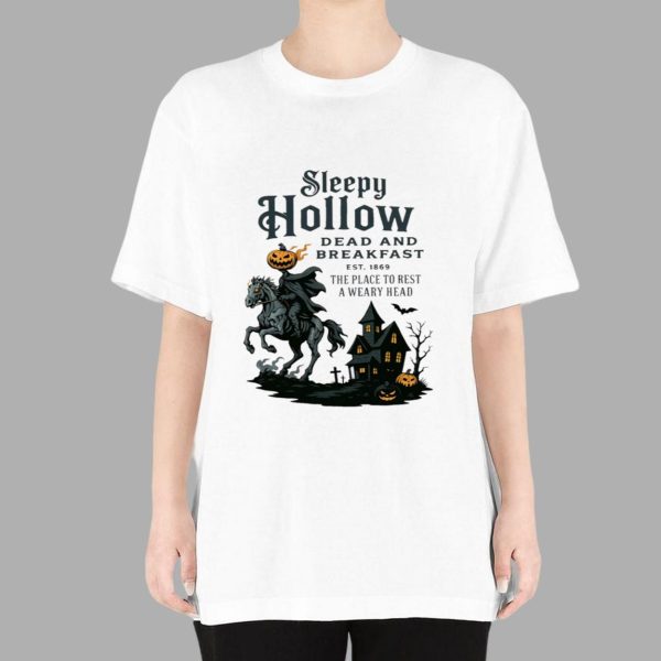 Sleepy Hollow Dead And Breakfast Halloween Shirt
