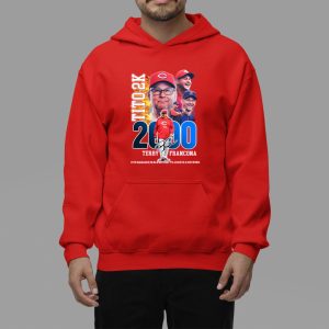 Terry Francona 13th Manager In History To Win 2000 Games Shirt