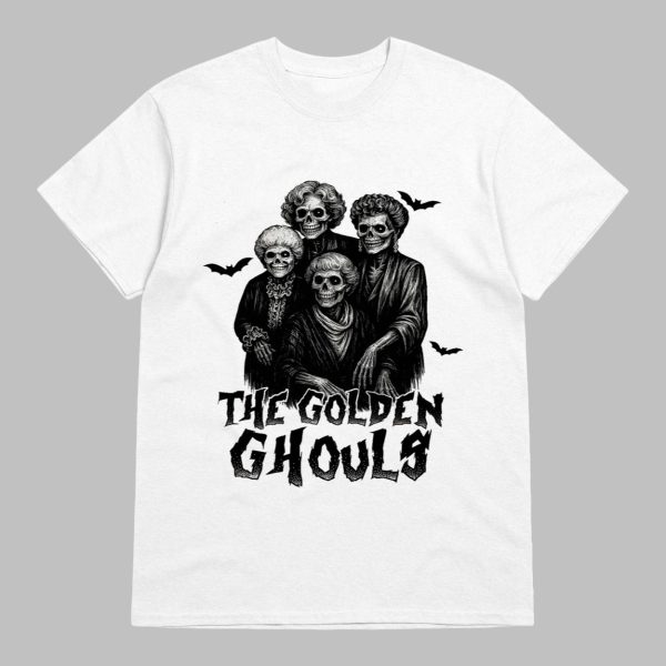 The Golden Ghouls Golden Girls Halloween Shirt