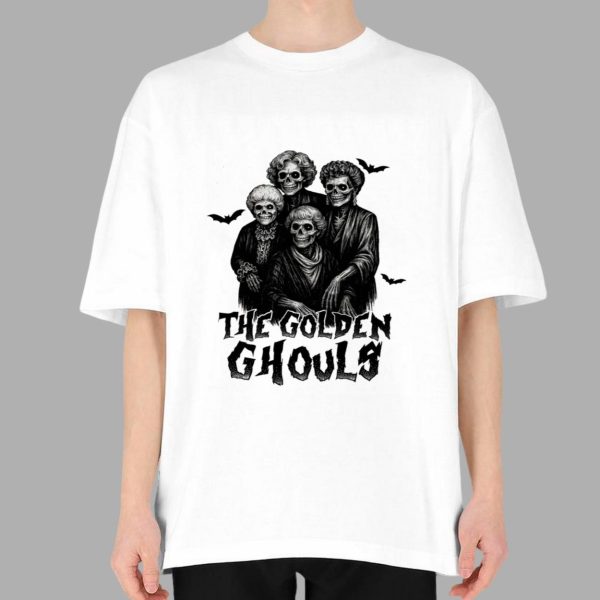 The Golden Ghouls Golden Girls Halloween Shirt