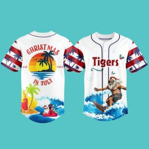 Tigers Christmas July Santa 2025 Jersey