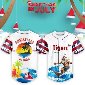 Tigers Christmas July Santa 2025 Jersey