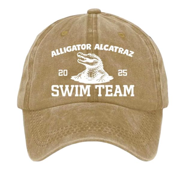 Unisex Alligator Alcatraz Swim Team 2025 Hat
