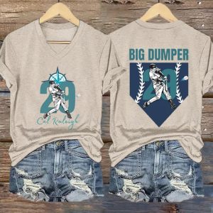 Women's Cal Raleigh 29 Big Dumper Print T Shirt