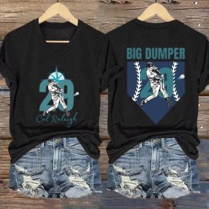 Women's Cal Raleigh 29 Big Dumper Print T Shirt