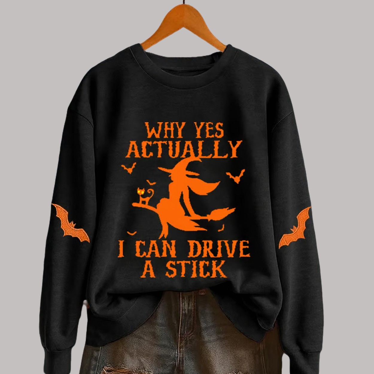 Women’s Why Yes Actually I Can Drive A Stick Sweatshirt Women’s Why Yes Actually I Can Drive A Stick Sweatshirt