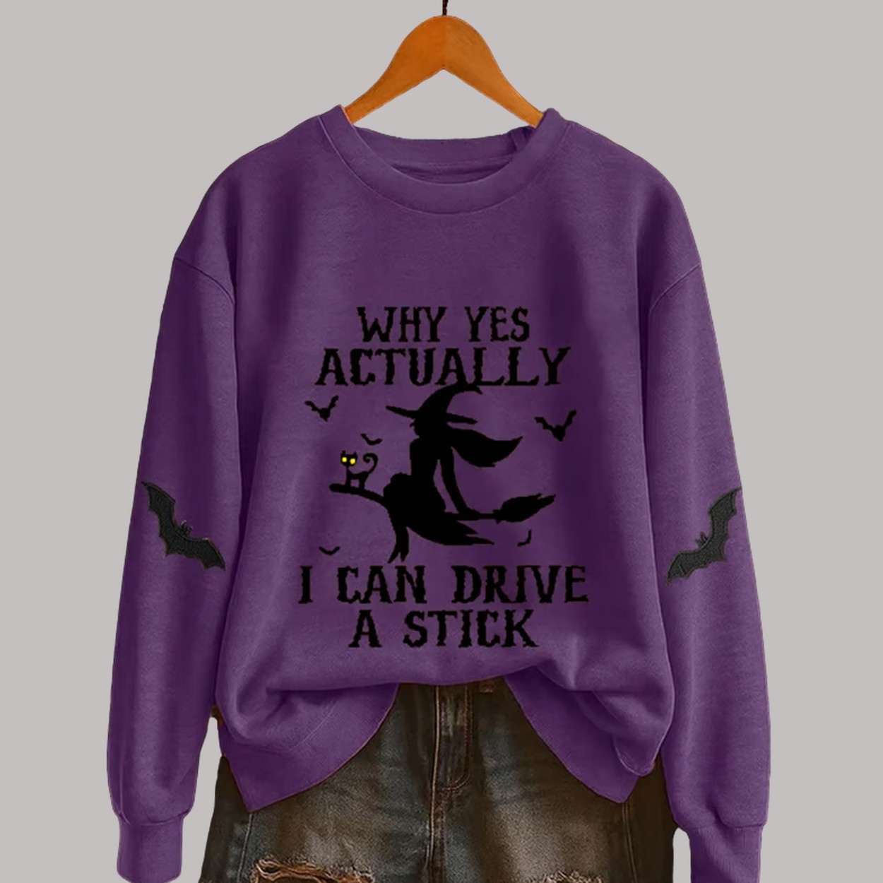 Women’s Why Yes Actually I Can Drive A Stick Sweatshirt Women’s Why Yes Actually I Can Drive A Stick Sweatshirt