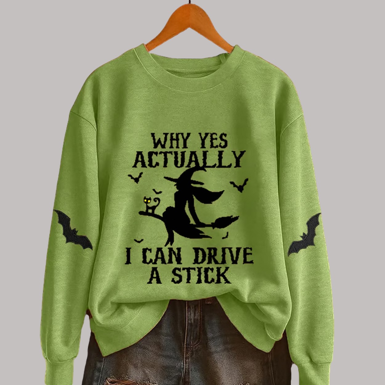 Women’s Why Yes Actually I Can Drive A Stick Sweatshirt Women’s Why Yes Actually I Can Drive A Stick Sweatshirt