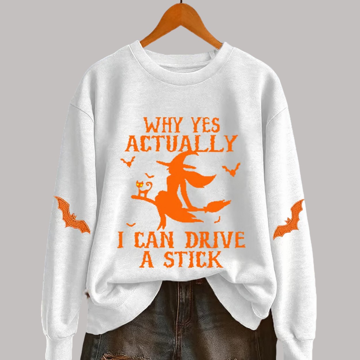 Women’s Why Yes Actually I Can Drive A Stick Sweatshirt Women’s Why Yes Actually I Can Drive A Stick Sweatshirt