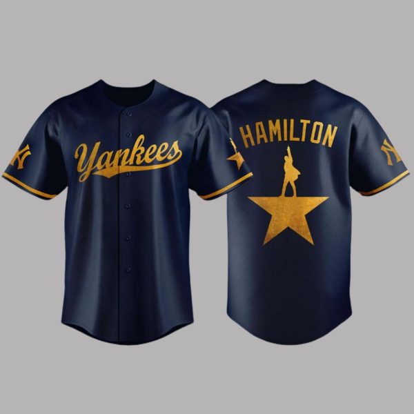 Yankees Hamilton Night 2025 Limited Edition Jersey