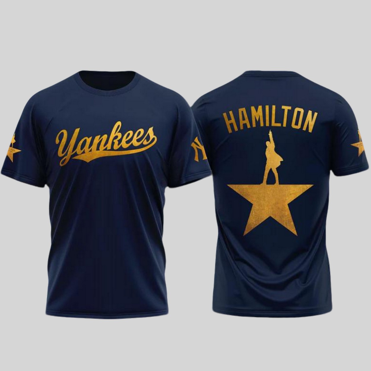 Yankees Hamilton Night 2025 Limited Edition T Shirt Yankees Hamilton Night 2025 Limited Edition T Shirt