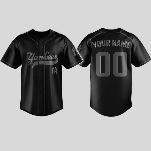 Yankees x Black Lights Out Limited Edition Jersey 2025