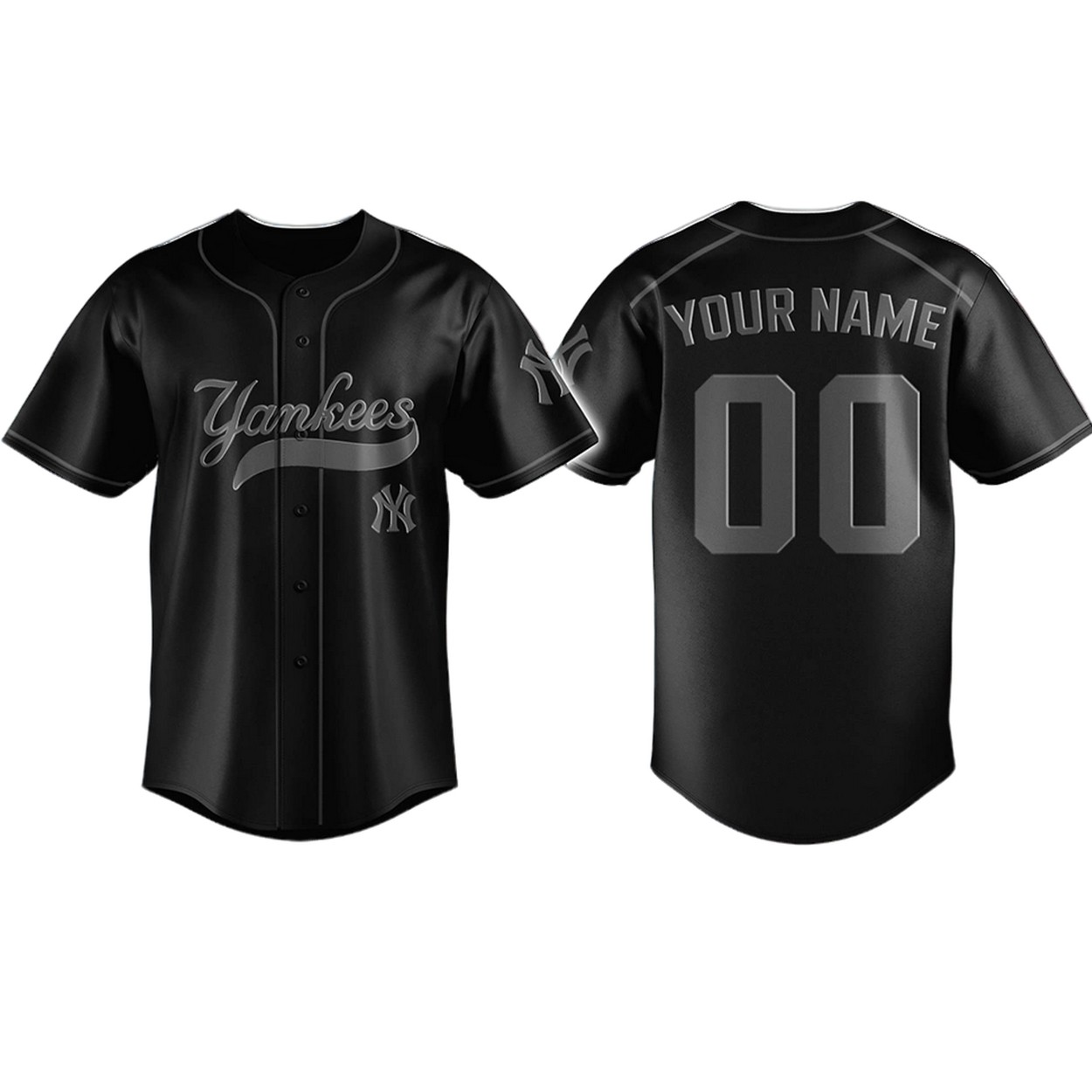 Yankees x Black Lights Out Limited Edition Jersey 2025 Yankees x Black Lights Out Limited Edition Jersey 2025
