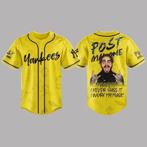 Yankees x Post Malone Tour Jersey 2025
