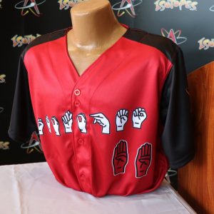2025 Albuquerque Isotopes ASL Night Jersey Giveaway