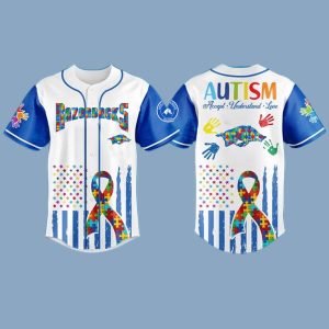 2025 Arkansas Razorbacks Autism Awareness Month Limited Edition Jersey