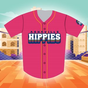 2025 Asheville Tourists Hippies Jersey Giveaway
